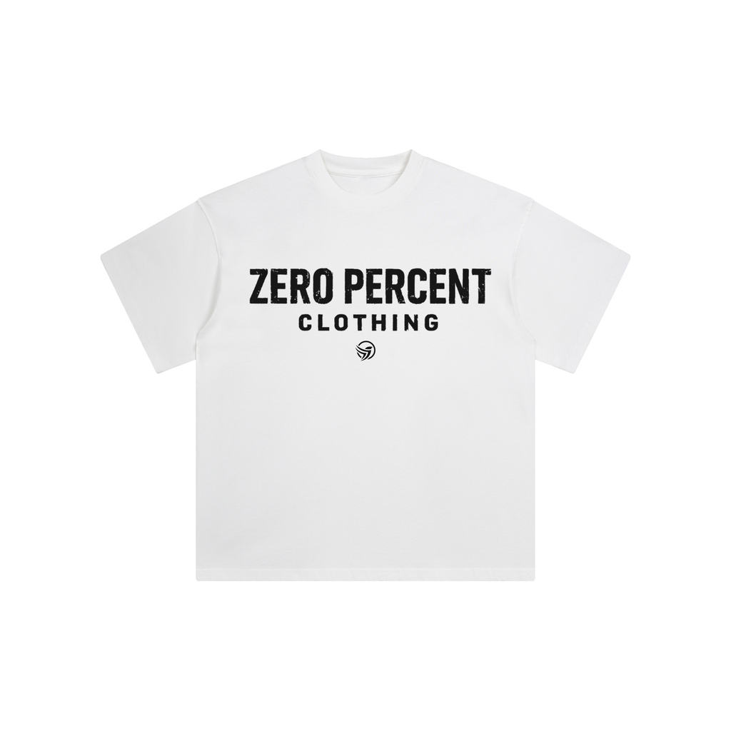 Zero Percent Tee White