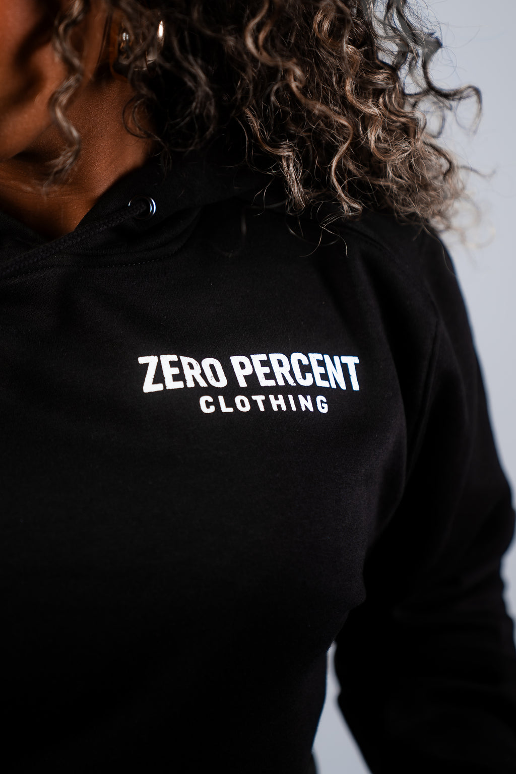 Zero Percent Hoodie Black