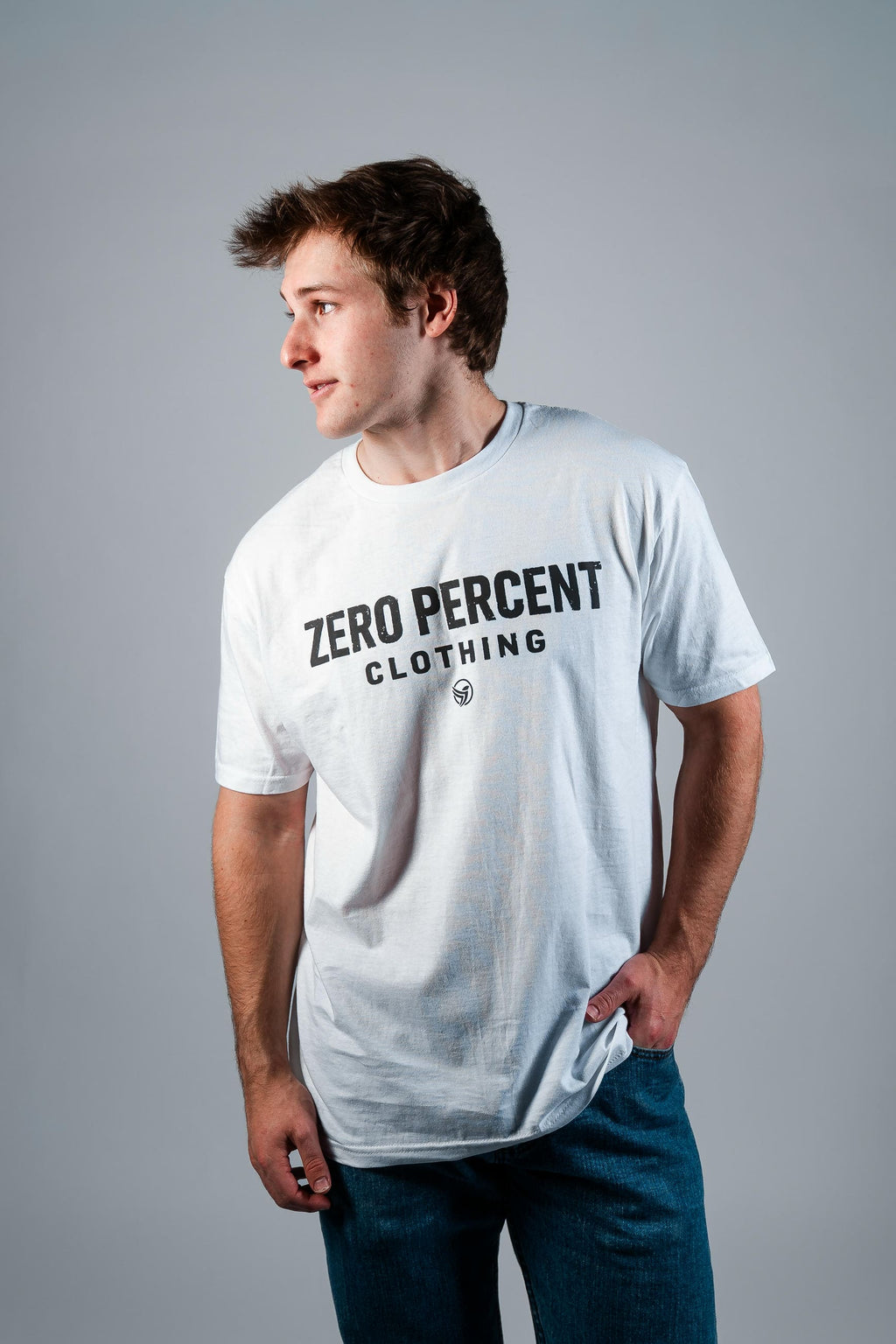 Zero Percent Tee White