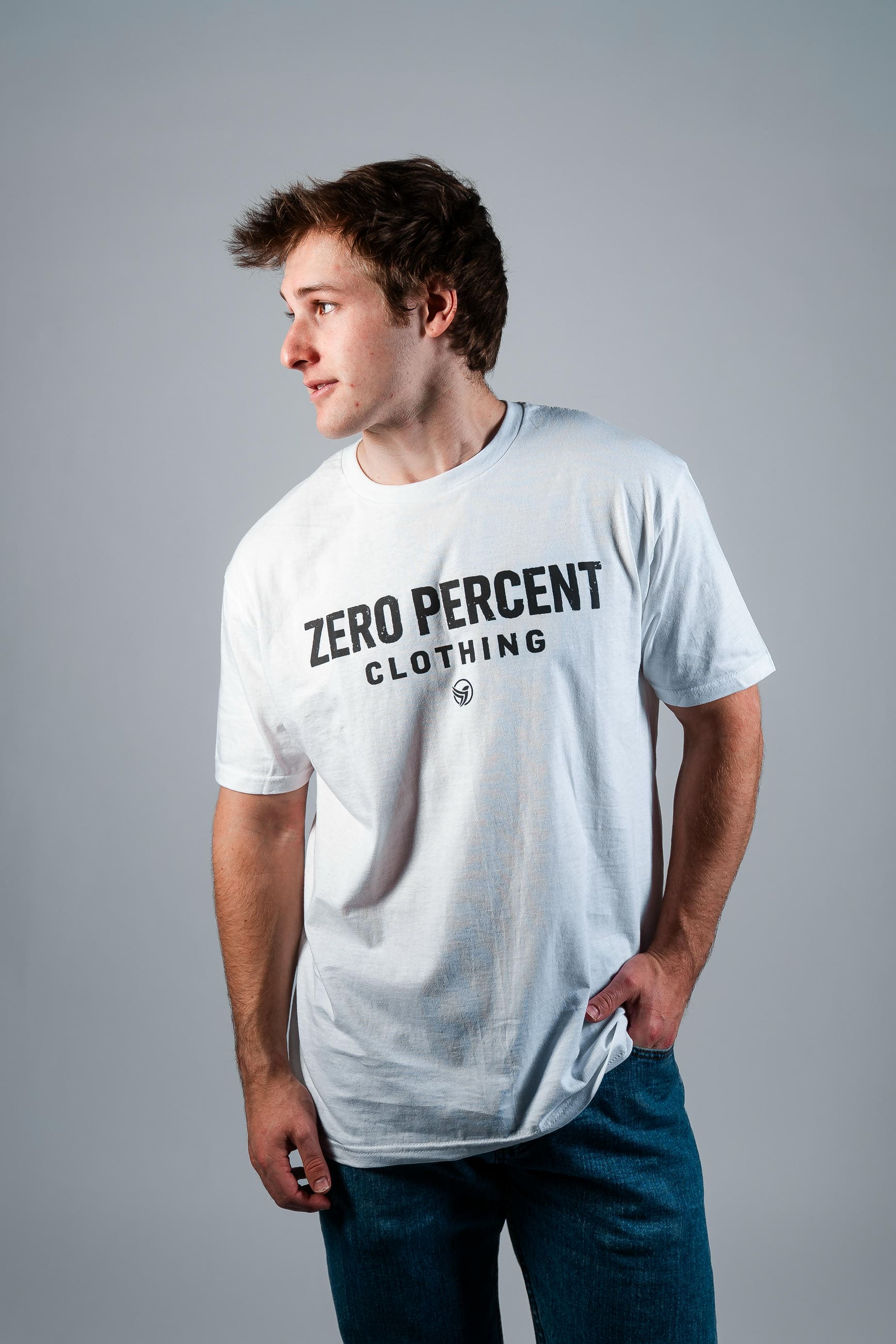 Zero Percent Tee White