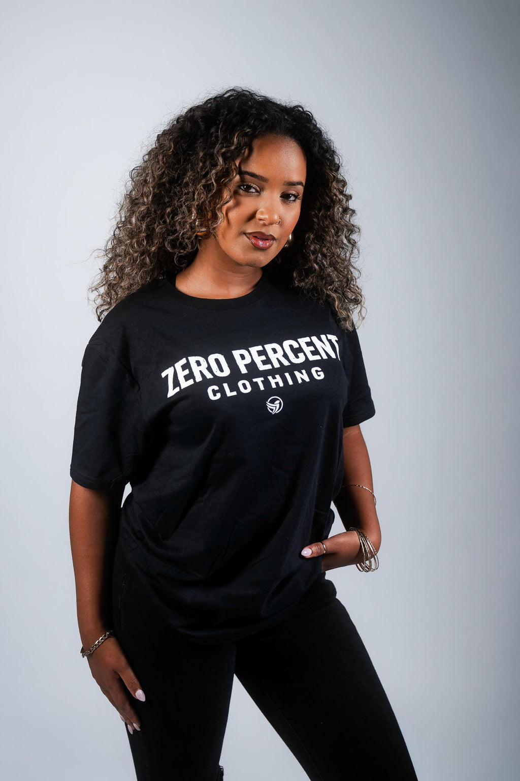 Zero Percent Tee Black